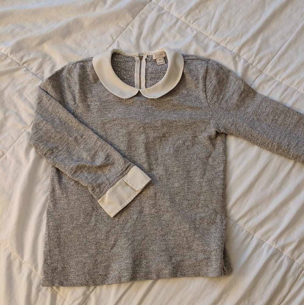 J. Crew Peter Pan collar sweater